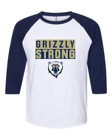 Spring Valley Grizzlies Strong #1 Men's Baseball T-Shirt