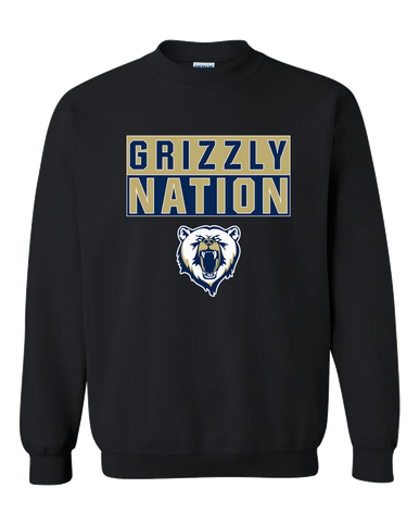 Spring Valley Grizzlies Nation #1 Men's Sweatshirt