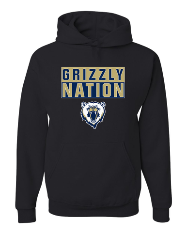 Spring Valley Grizzlies Nation #1 Men's Premium Hoodie