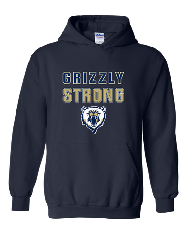 Spring Valley Grizzlies Strong #2 Men's Hoodie