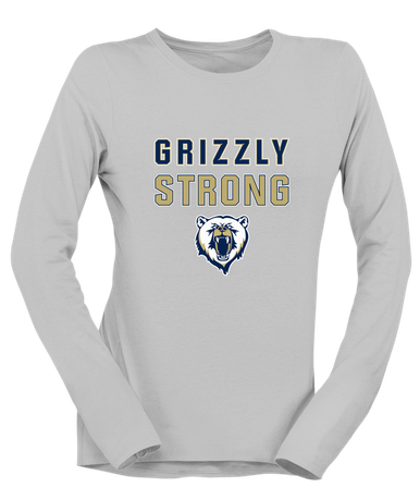 Spring Valley Grizzlies Strong #2 Women's LS T-Shirt