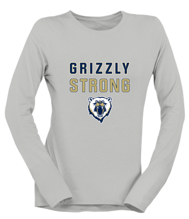 Spring Valley Grizzlies Strong #2 Women's Premium LS T-Shirt