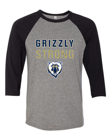 Spring Valley Grizzlies Strong #2 Women's Baseball T-Shirt