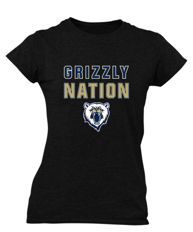 Spring Valley Grizzlies Nation #2 Women's SS T-Shirt