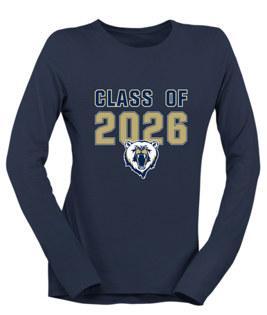 Spring Valley Grizzlies Class of 2026 Women's LS T-Shirt