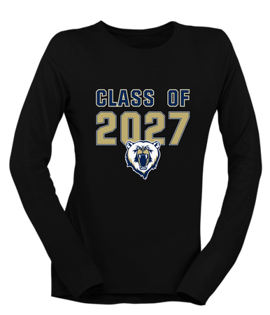 Spring Valley Grizzlies Class of 2027 Women's LS T-Shirt