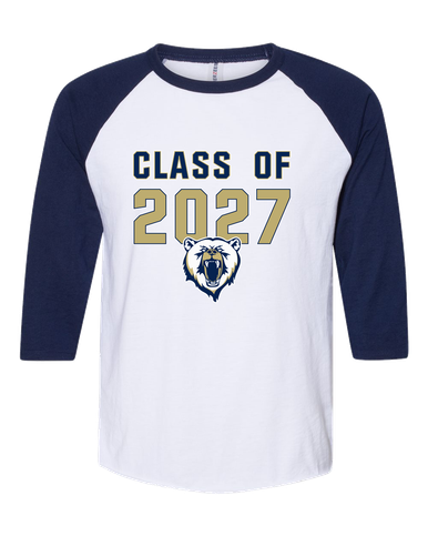 Spring Valley Grizzlies Class of 2027 Men's Baseball T-Shirt
