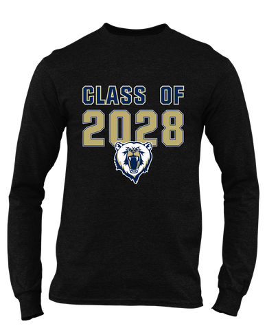Spring Valley Grizzlies Class of 2028 Men's LS T-Shirt
