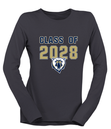 Spring Valley Grizzlies Class of 2028 Women's Premium LS T-Shirt