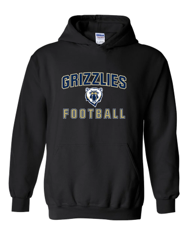 Spring Valley Grizzlies Football #1 Men's Hoodie