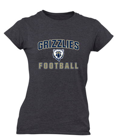 Spring Valley Grizzlies Football #1 Women's Premium SS T-Shirt