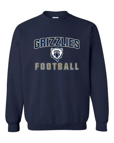 Spring Valley Grizzlies Football #1 Men's Sweatshirt