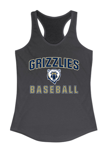 Spring Valley Grizzlies Baseball #1 Women's Tank Top