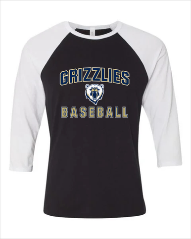 Spring Valley Grizzlies Baseball #1 Men's Baseball T-Shirt