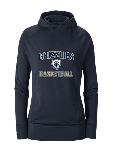 Spring Valley Grizzlies Basketball #1 Women's Hoodie