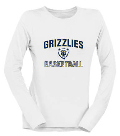 Spring Valley Grizzlies Basketball #1 Women's LS T-Shirt