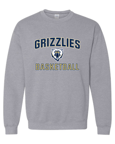Spring Valley Grizzlies Basketball #1 Men's Sweatshirt