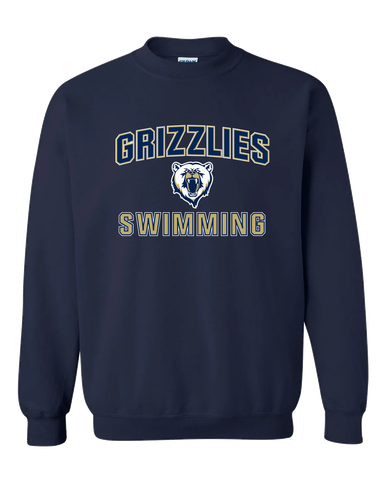 Spring Valley Grizzlies Swimming Men's Sweatshirt
