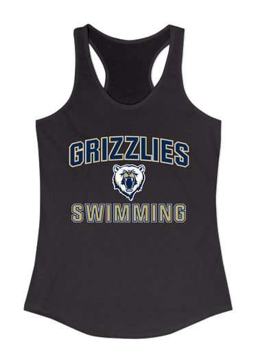 Spring Valley Grizzlies Swimming Women's Tank Top