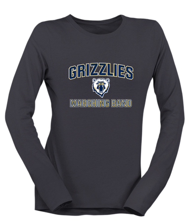 Spring Valley Grizzlies Marching Band Women's Premium LS T-Shirt