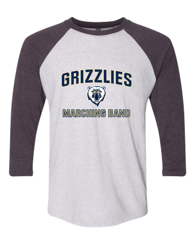 Spring Valley Grizzlies Marching Band Women's Baseball T-Shirt