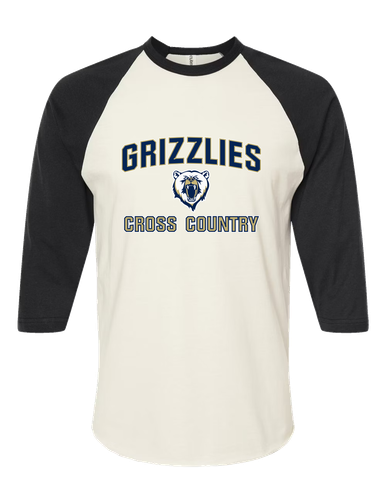 Spring Valley Grizzlies Cross Country Women's Baseball T-Shirt