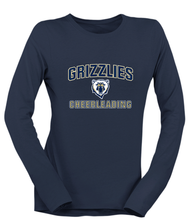 Spring Valley Grizzlies Cheerleading Women's Premium LS T-Shirt