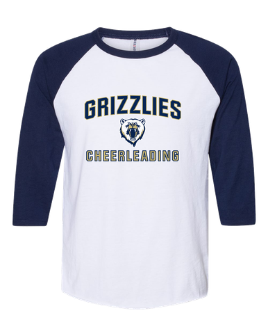 Spring Valley Grizzlies Cheerleading Women's Baseball T-Shirt
