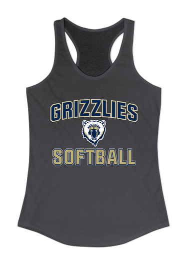 Spring Valley Grizzlies Softball #1 Women's Tank Top
