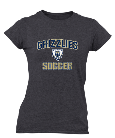 Spring Valley Grizzlies Soccer #1 Women's SS T-Shirt