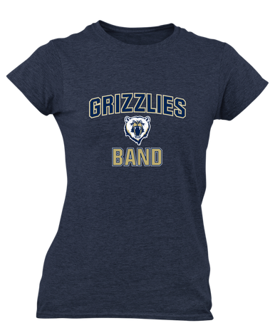 Spring Valley Grizzlies Band # 1 Women's SS T-Shirt