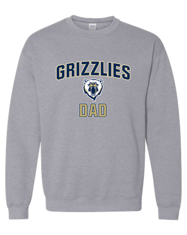 Spring Valley Grizzlies Dad Men's Sweatshirt