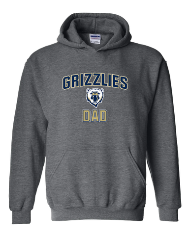 Spring Valley Grizzlies Dad Men's Hoodie