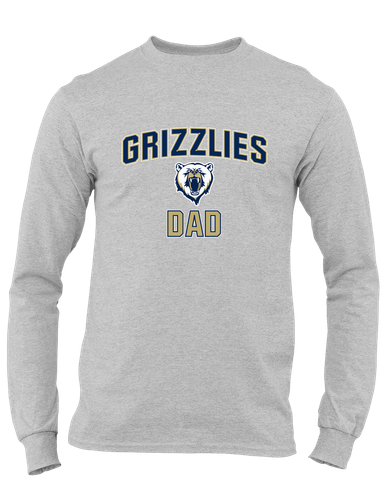 Spring Valley Grizzlies Dad Men's LS T-Shirt