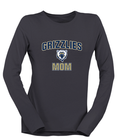 Spring Valley Grizzlies Mom Women's LS T-Shirt