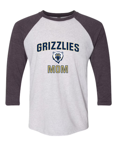 Spring Valley Grizzlies Mom Women's Baseball T-Shirt