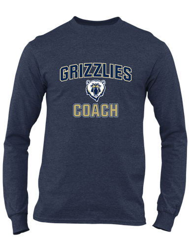 Spring Valley Grizzlies Coach Men's LS T-Shirt