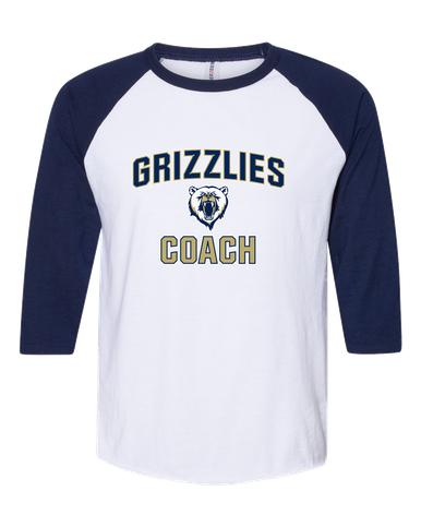 Spring Valley Grizzlies Coach Men's Baseball T-Shirt