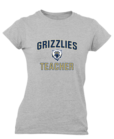 Spring Valley Grizzlies Teacher Women's Premium SS T-Shirt