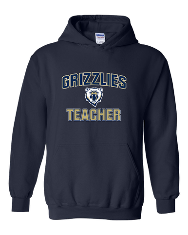Spring Valley Grizzlies Teacher Men's Hoodie
