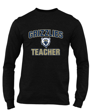 Spring Valley Grizzlies Teacher Men's LS T-Shirt