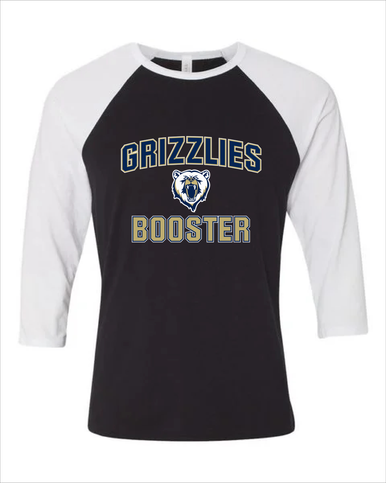 Spring Valley Grizzlies Booster Women's Baseball T-Shirt