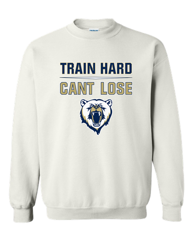 Spring Valley Grizzlies Train Hard, Can't Lose Men's Sweatshirt