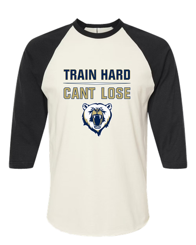 Spring Valley Grizzlies Train Hard, Can't Lose Men's Baseball T-Shirt