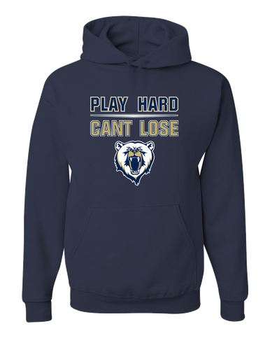 Spring Valley Grizzlies Play Hard, Can't Lose Men's Premium Hoodie