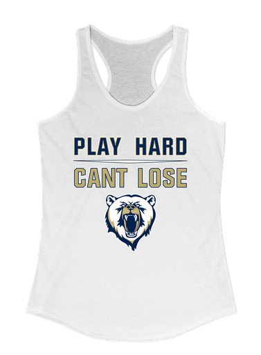 Spring Valley Grizzlies Play Hard, Can't Lose Women's Tank Top