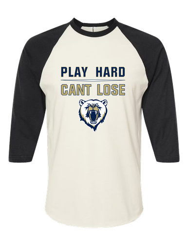 Spring Valley Grizzlies Play Hard, Can't Lose Women's Baseball T-Shirt