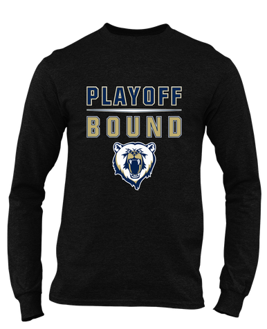 Spring Valley Grizzlies Playoff Bound Men's LS T-Shirt