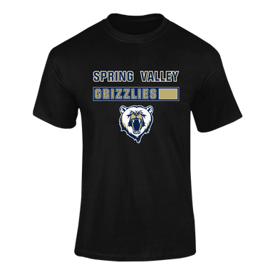 Spring Valley Grizzlies Mascot #7 Men's Premium SS T-Shirt