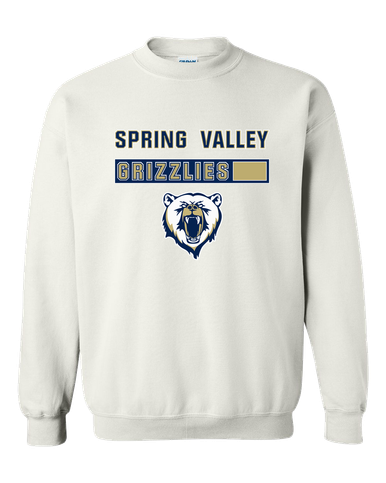 Spring Valley Grizzlies Mascot #7 Men's Sweatshirt